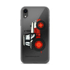 The Tractor Mugs Store iPhone XR David Brown 1490 4WD | Clear Case for iPhone® Quality Farmers Merch