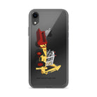 The Tractor Mugs Store iPhone XR JCB 3D (1975) | Clear Case for iPhone® Quality Farmers Merch