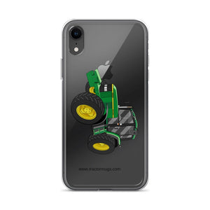 The Tractor Mugs Store iPhone XR John Deere 6900  |  Clear Case for iPhone® Quality Farmers Merch