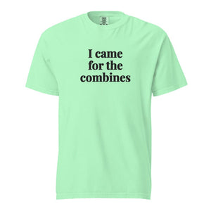 The Tractor Mugs Store Island Reef / S I Came for the Combines | Unisex Premium T-shirt Quality Farmers Merch