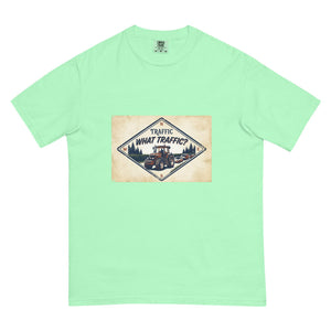 The Tractor Mugs Store Island Reef / S John Deere 7810 TRAFFIC WHAT TRAFFIC? Heritage | Unisex Premium T-shirt Quality Farmers Merch