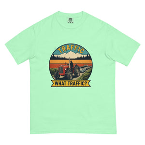 The Tractor Mugs Store Island Reef / S Massey Ferguson 35X TRAFFIC WHAT TRAFFIC? Outdoor | Unisex Premium T-shirt Quality Farmers Merch