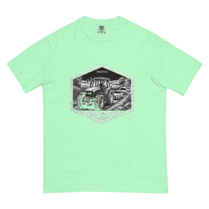 The Tractor Mugs Store Island Reef / S New Holland TM 135 TRAFFIC WHAT TRAFFIC? Moose | Unisex Premium T-shirt Quality Farmers Merch