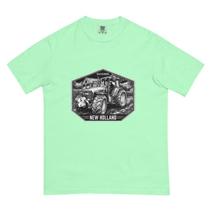 The Tractor Mugs Store Island Reef / S New Holland TM 155 OLD SCHOOL NEW HOLLAND Moose | Unisex Premium T-shirt Quality Farmers Merch