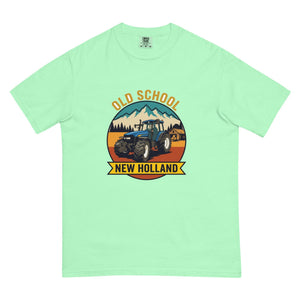 The Tractor Mugs Store Island Reef / S New Holland TM 155 OLD SCHOOL NEW HOLLAND Outdoor | Unisex Premium T-shirt Quality Farmers Merch