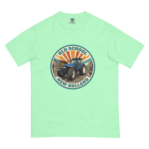 The Tractor Mugs Store Island Reef / S New Holland TM 155 OLD SCHOOL NEW HOLLAND Retro | Unisex Premium T-shirt Quality Farmers Merch