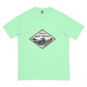 The Tractor Mugs Store Island Reef / S New Holland TM 155 TRAFFIC WHAT TRAFFIC? Heritage | Unisex Premium T-shirt Quality Farmers Merch