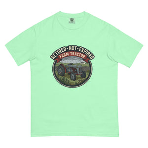 The Tractor Mugs Store Island Reef / S Retired Not Expired — Farm Tractor | Unisex Premium T-shirt Quality Farmers Merch