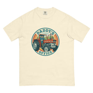 The Tractor Mugs Store Ivory Massey Ferguson 135 DADDY'S OFFICE Retro | Unisex Premium T-shirt Quality Farmers Merch