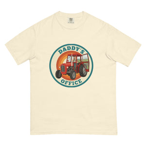 The Tractor Mugs Store Ivory Massey Ferguson 35X DADDY'S OFFICE Retro | Unisex Premium T-shirt Quality Farmers Merch