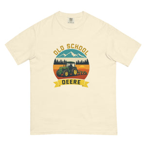 The Tractor Mugs Store Ivory / S John Deere 3350 OLD SCHOOL DEERE Outdoor | Unisex Premium T-shirt Quality Farmers Merch
