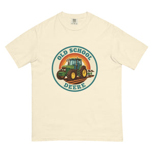 The Tractor Mugs Store Ivory / S John Deere 7810 OLD SCHOOL DEERE Retro | Unisex Premium T-shirt Quality Farmers Merch