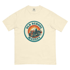 The Tractor Mugs Store Ivory / S Massey Ferguson 35X OLD SCHOOL MASSEY Retro | Unisex Premium T-shirt Quality Farmers Merch