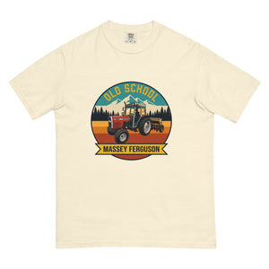 The Tractor Mugs Store Ivory / S Massey Ferguson 390T OLD SCHOOL MASSEY FERGUSON Outdoor | Unisex Premium T-shirt Quality Farmers Merch