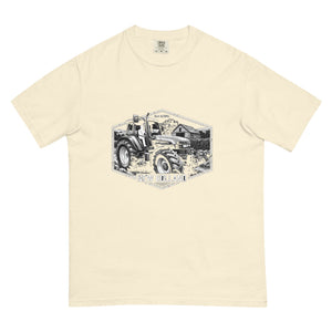 The Tractor Mugs Store Ivory / S New Holland TM 135 OLD SCHOOL NEW HOLLAND Moose | Unisex Premium T-shirt Quality Farmers Merch