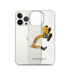 The Tractor Mugs Store JCB 370 LC | Clear Case for iPhone® Quality Farmers Merch