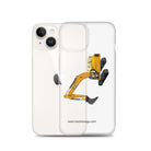 The Tractor Mugs Store JCB 370 LC | Clear Case for iPhone® Quality Farmers Merch