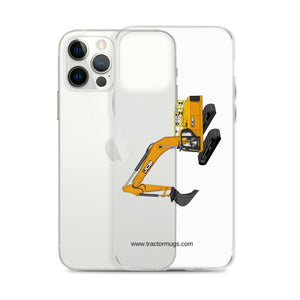 The Tractor Mugs Store JCB 370 LC | Clear Case for iPhone® Quality Farmers Merch