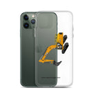 The Tractor Mugs Store JCB 370 LC | Clear Case for iPhone® Quality Farmers Merch