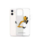 The Tractor Mugs Store JCB 370 LC | Clear Case for iPhone® Quality Farmers Merch