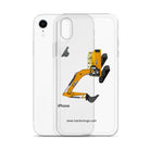 The Tractor Mugs Store JCB 370 LC | Clear Case for iPhone® Quality Farmers Merch