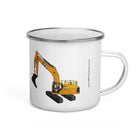 The Tractor Mugs Store JCB 370 LC | Enamel Mug Quality Farmers Merch