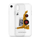The Tractor Mugs Store JCB 3C (1975) | Clear Case for iPhone® Quality Farmers Merch
