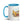The Tractor Mugs Store JCB 3C II Watercolor | Mug with Colour Inside Quality Farmers Merch
