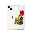 The Tractor Mugs Store JCB 3CX 70th Anniversary Edition | Clear Case for iPhone® Quality Farmers Merch