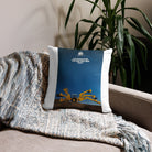 The Tractor Mugs Store JCB 3CX Sitemaster Advert | Pillow Case Quality Farmers Merch