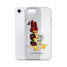 The Tractor Mugs Store JCB 3D (1975) | Clear Case for iPhone® Quality Farmers Merch
