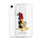 The Tractor Mugs Store JCB 3D (1975) | Clear Case for iPhone® Quality Farmers Merch