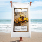 The Tractor Mugs Store JCB 415 Loader Advert | Super Soft Towel Quality Farmers Merch