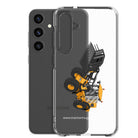 The Tractor Mugs Store JCB 435 S Farm Master | Clear Case for Samsung® Quality Farmers Merch