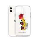 The Tractor Mugs Store JCB 4D Backhoe | Clear Case for iPhone® Quality Farmers Merch