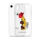 The Tractor Mugs Store JCB 4D Backhoe | Clear Case for iPhone® Quality Farmers Merch
