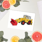 The Tractor Mugs Store JCB 4D Backhoe | Sticker sheet Quality Farmers Merch