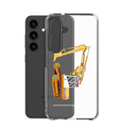 The Tractor Mugs Store JCB 814 Super | Clear Case for Samsung® Quality Farmers Merch
