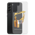 The Tractor Mugs Store JCB 814 Super | Clear Case for Samsung® Quality Farmers Merch