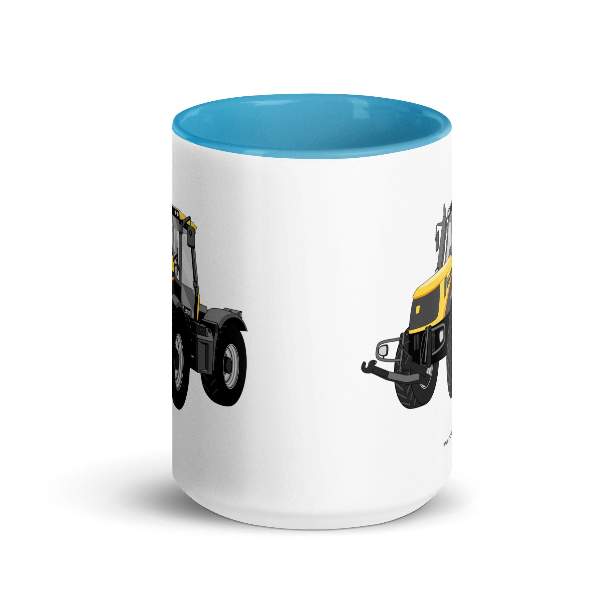 The Tractor Mugs Store JCB Fastrac 2170 | Mug with Color Inside Quality Farmers Merch