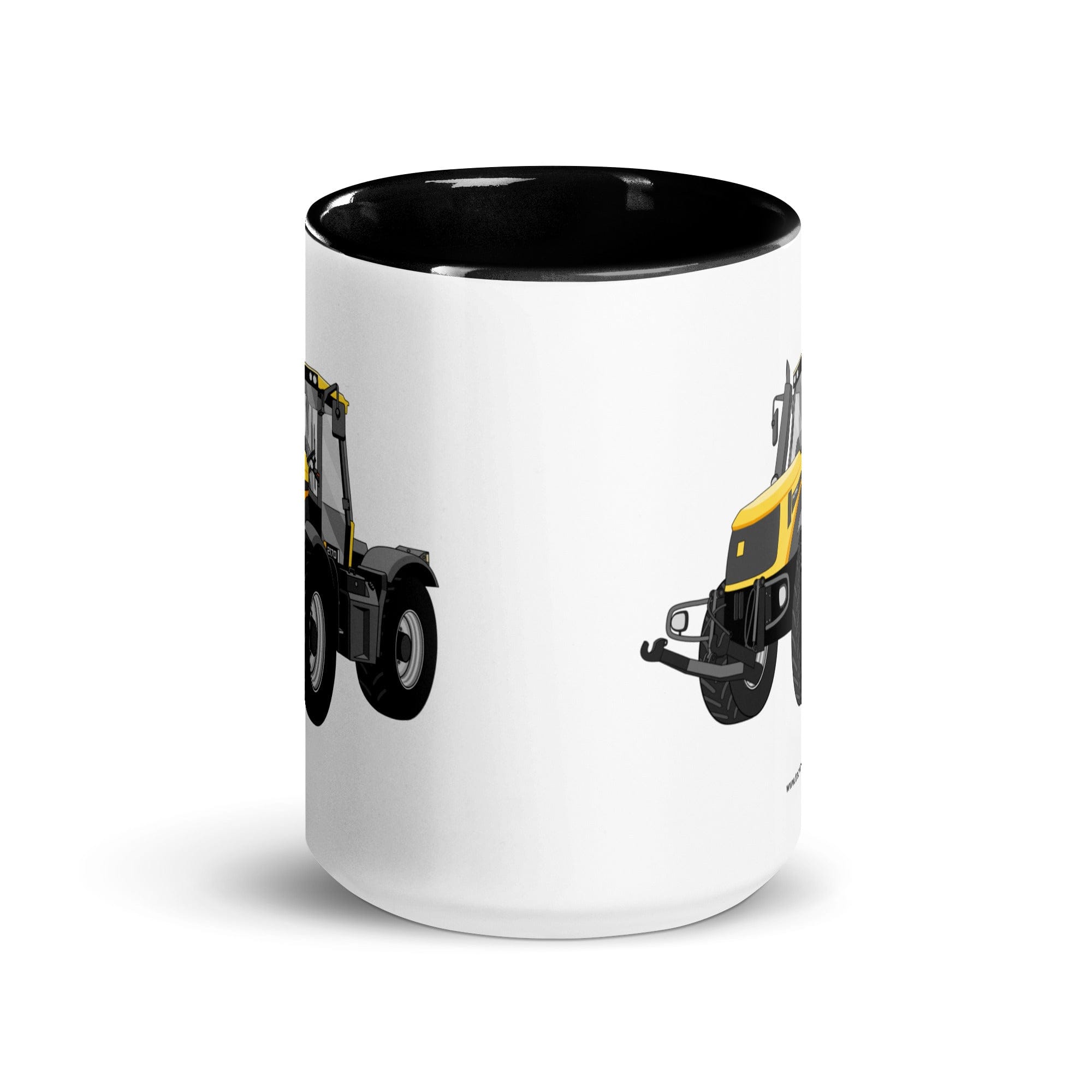 The Tractor Mugs Store JCB Fastrac 2170 | Mug with Color Inside Quality Farmers Merch
