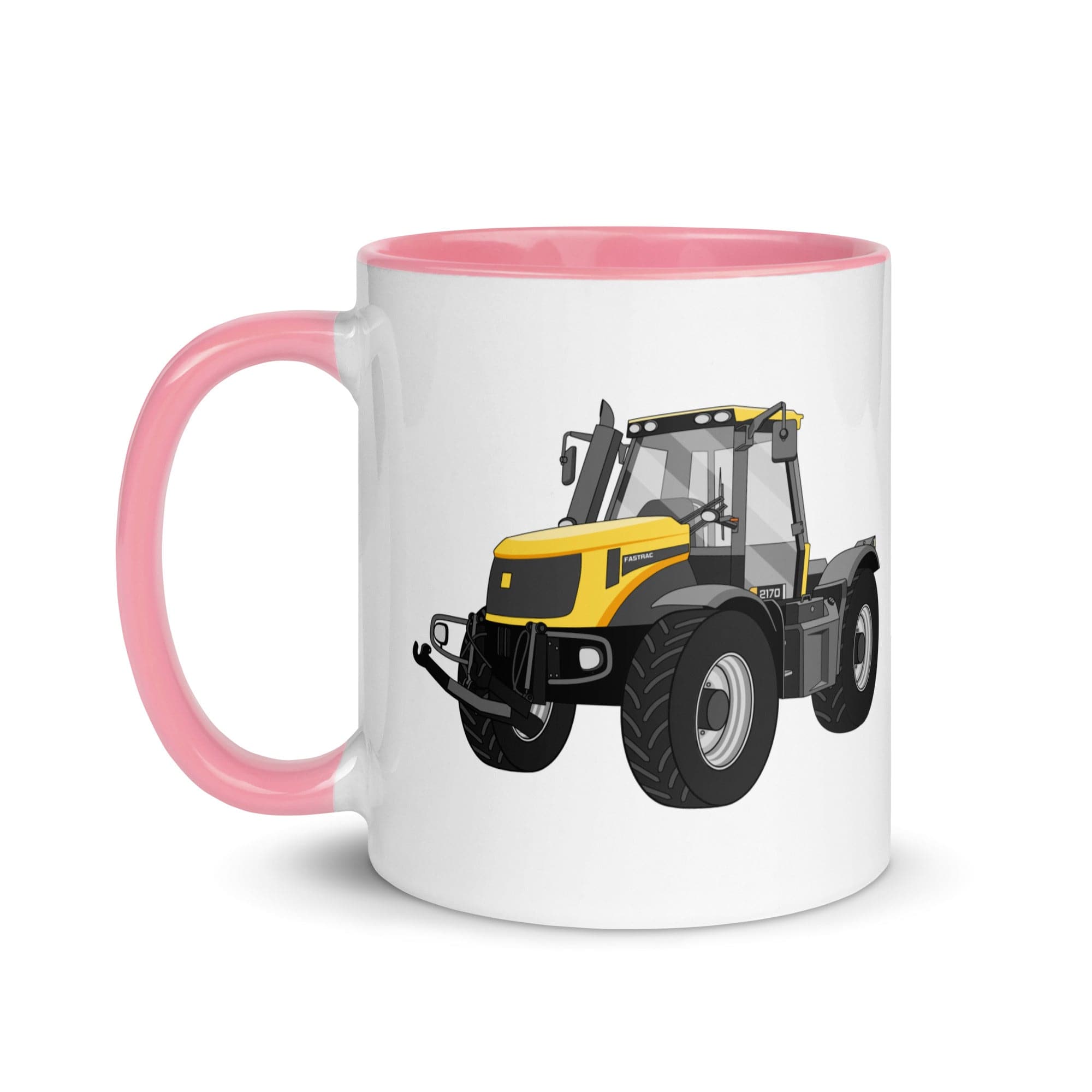 The Tractor Mugs Store JCB Fastrac 2170 | Mug with Color Inside Quality Farmers Merch