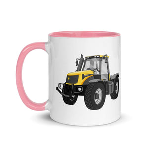 The Tractor Mugs Store JCB Fastrac 2170 | Mug with Color Inside Quality Farmers Merch