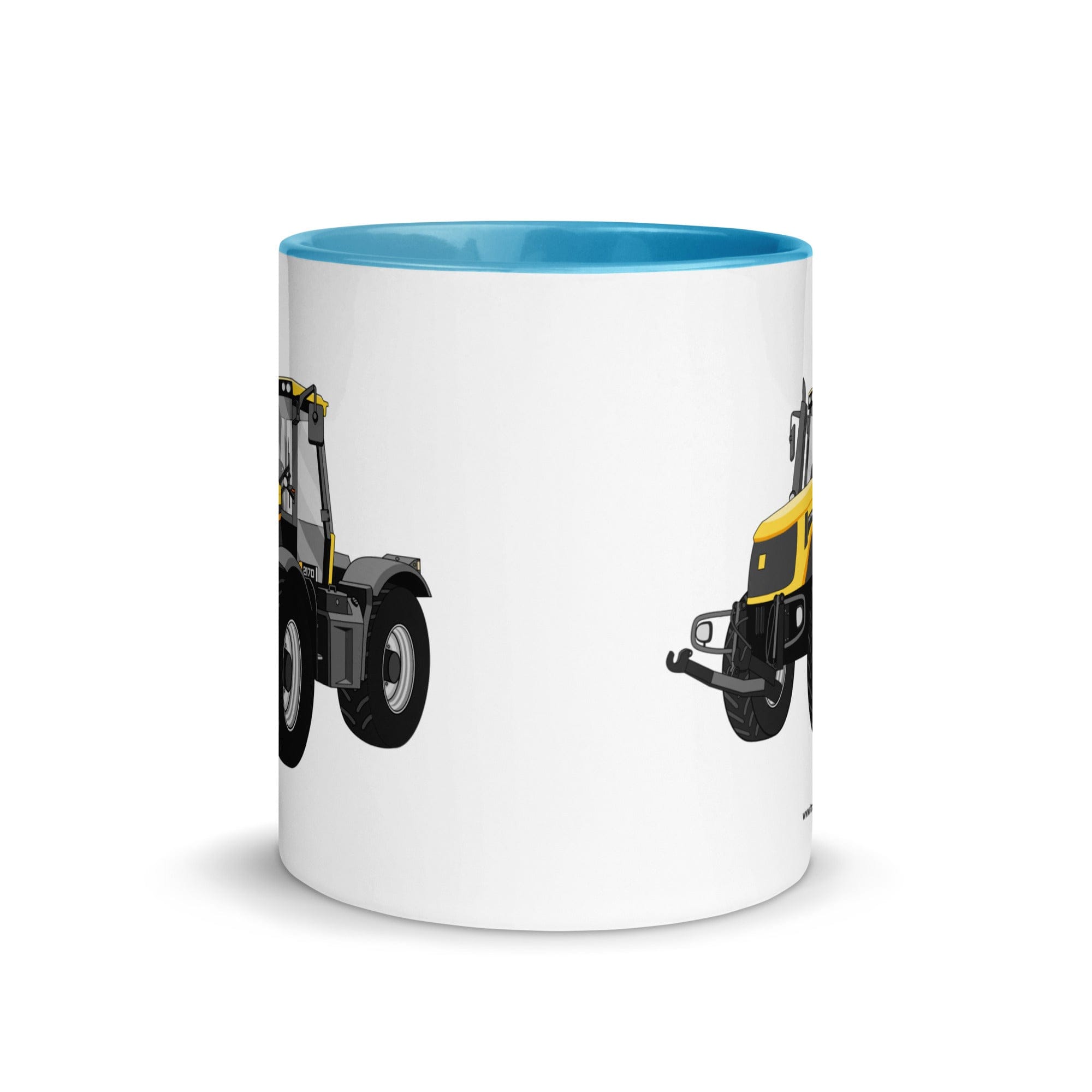 The Tractor Mugs Store JCB Fastrac 2170 | Mug with Color Inside Quality Farmers Merch