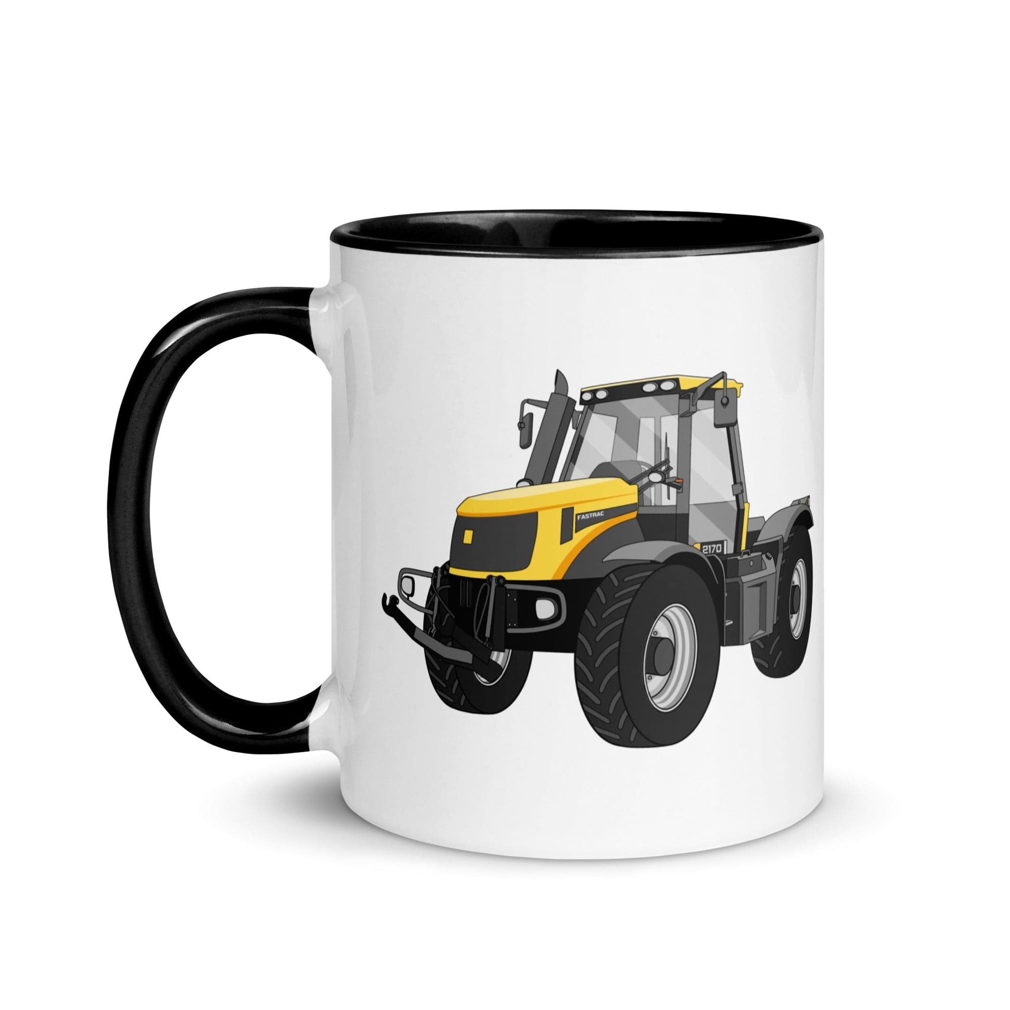 The Tractor Mugs Store JCB Fastrac 2170 | Mug with Color Inside Quality Farmers Merch