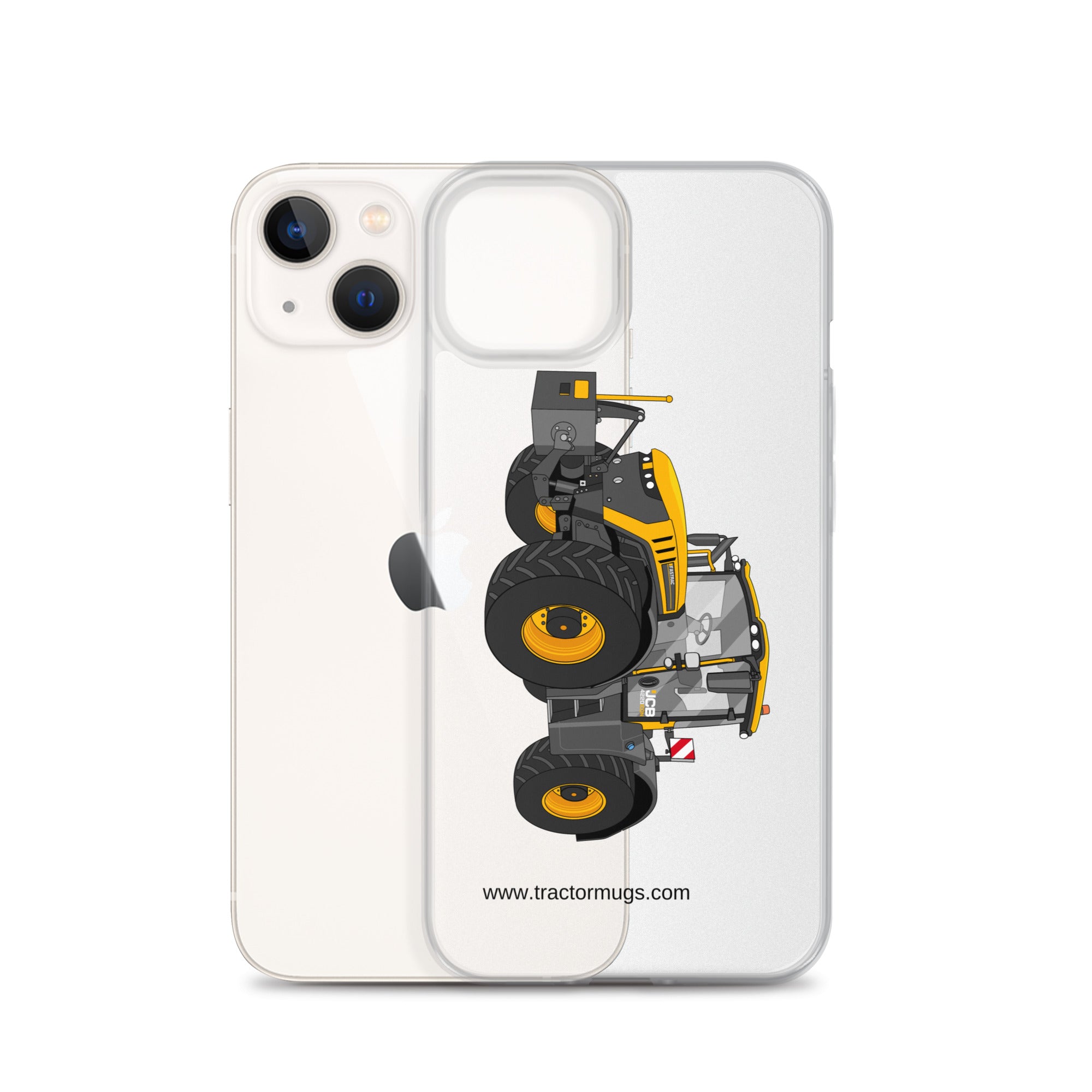 The Tractor Mugs Store JCB Fastrac 4220 Icon | Clear Case for iPhone® Quality Farmers Merch