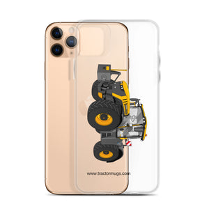 The Tractor Mugs Store JCB Fastrac 4220 Icon | Clear Case for iPhone® Quality Farmers Merch