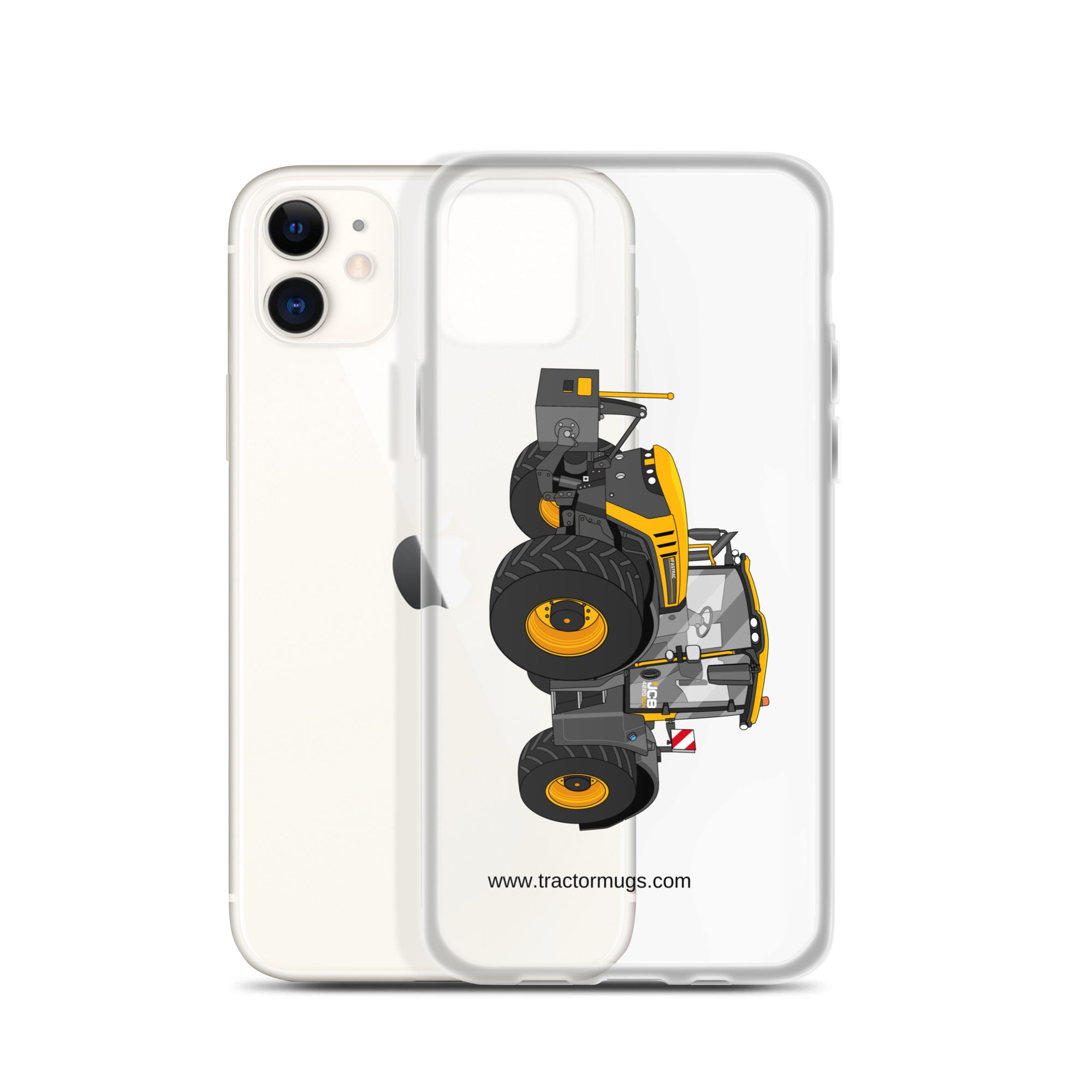 The Tractor Mugs Store JCB Fastrac 4220 Icon | Clear Case for iPhone® Quality Farmers Merch