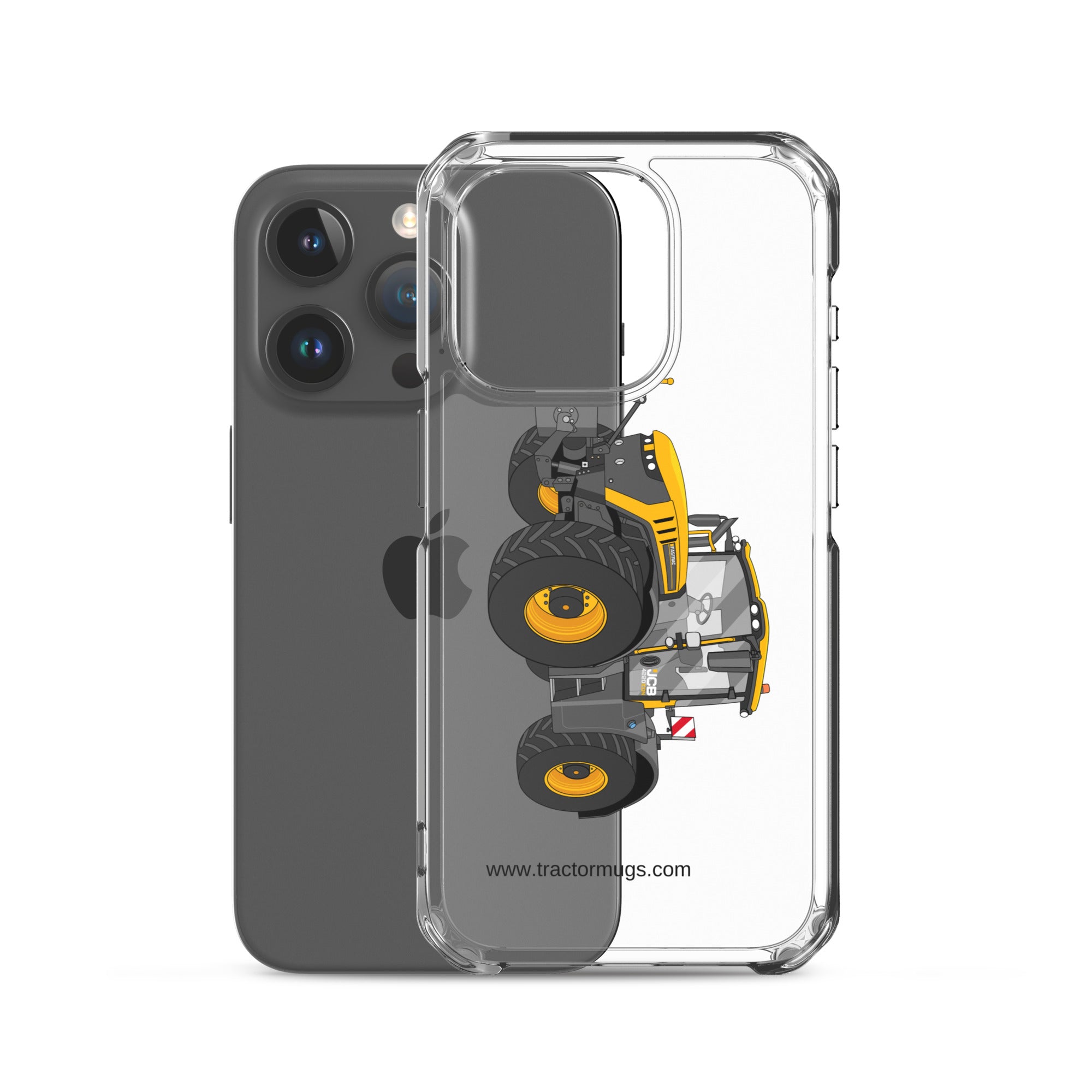 The Tractor Mugs Store JCB Fastrac 4220 Icon | Clear Case for iPhone® Quality Farmers Merch