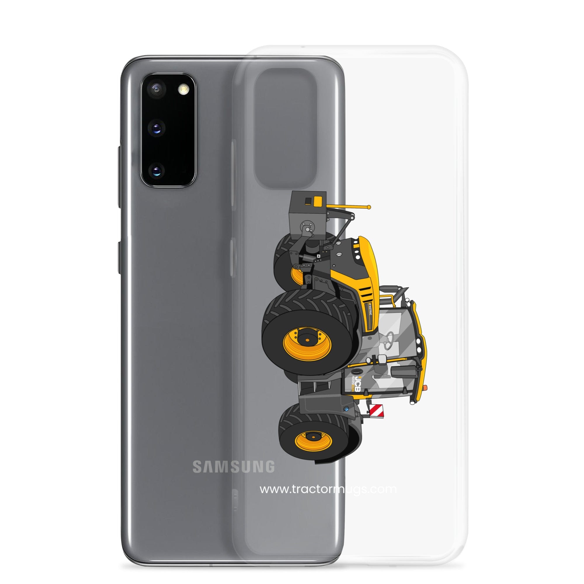 The Tractor Mugs Store JCB Fastrac 4220 Icon | Clear Case for Samsung® Quality Farmers Merch